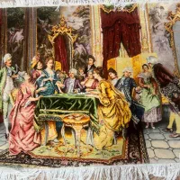 تابلو فرش دستباف پاستور باز