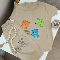 تیشرت شلوارک پسرانه  فقط ۲۶۸ در دوسایز ۳۵ و ۴۵