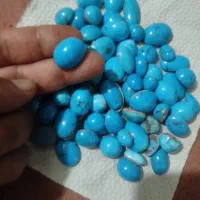 فیروزه کرمان احیا آبی خوشرنگ  سایزانگشتر