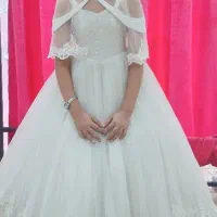 لباس عروس بچگانه دست دوز