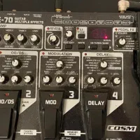 افکت گیتار Boss Me-70 به همراه ۲ عدد Foot switch