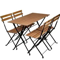 میزو صندلی تاشو تراس،ویلا،کافه،رستوران،آشپزخانه|میز و صندلی غذاخوری|وحیدیه, |دیوار