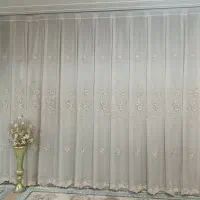 پرده خیلی تمیز در نو|پرده، رانر، رومیزی|قم, شهرک مهدیه (مدرس)|دیوار