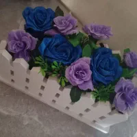 باکس گل تزئینی کادویی اقتصادی|گل مصنوعی|بروجرد, |دیوار