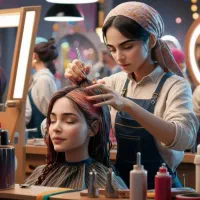 رنگ موی حرفه ای (از 800هزار تومان الی یک میلیون