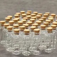 گوی شیشه ای در دوسایز در پلاستیکی