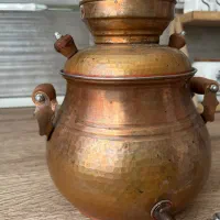 کتری شیردار مسی
