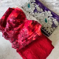 بالاتنه کار شده آماده ترک و پارچه