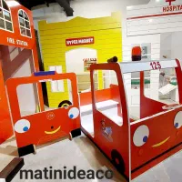 دکور اتش نشانی خانه بازی و شهرمشاغل