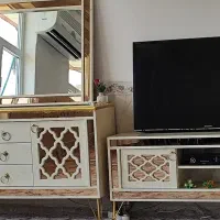 ست میزتلویزیون و آینه کنسول