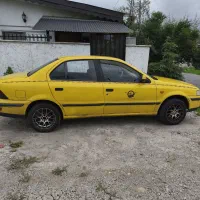 سمند 87 تاکسی داخل شهر|خودرو سواری و وانت|رشت, جانبازان|دیوار