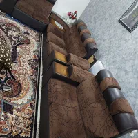 مبل ۷ نفره طرح ال|مبلمان خانگی و میز عسلی|خمین, |دیوار