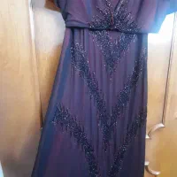 پیراهن مجلسی با آستر و رویه تور|لباس|بروجن, |دیوار