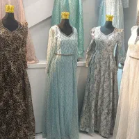 کرایه لباس مجلسی مزون دخترانه عروس نجمه صمدی|لباس|مشهد, قائم|دیوار