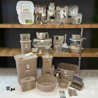 پک کامل سرویس پلاستیک لیمون ۴۹ پارچه