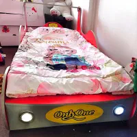 تخت یکنفره مدل ماشین بدون تشک