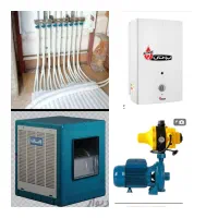 تاسیسات ساختمانی (لوله کشی،برقکشی،آبگرمکن وپمپ آب)