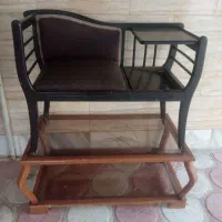 میز تلفن وجلو مبلی