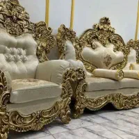 فروش مبل سلطنتی راحتی اقساطی ارسال رایگان|مبلمان خانگی و میز عسلی|اصفهان, نقش جهان|دیوار