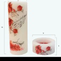 شمع سنگ مصنوعی و رزین .سیمرغ