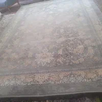 فرش کاشان 2.5 در 3.5 رنگ طوسی