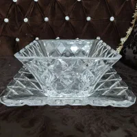 ظروف پذیرایی کریستال اصل ژاپن