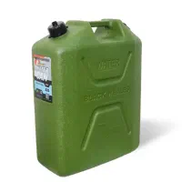 گالن حمل سوخت پلاستیکی 24 لیتری بلک وال نازل دار
