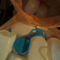 دبه پلاستیکی دو لیتری ماست(نو)|ظروف نگهدارنده، پلاستیکی، یک‌بارمصرف|رشت, حمیدیان|دیوار