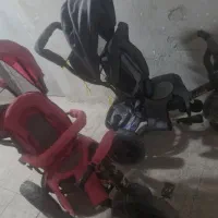 تخت دونفره دشک دوچرخه تاشو تابشی اسباب روروک|تخت و سرویس خواب|تهران, قصر فیروزه ۱|دیوار
