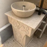روشویی سنگی باشیرآلات درجهیک