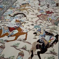 فرش اصفهان طرح چوگان|فرش|اصفهان, بهار آزادی|دیوار