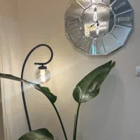 ساعت دیواری اینه تراش