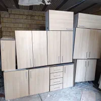 کابینت ام دی اف ب( متراژ۱۲متر )دست دوم