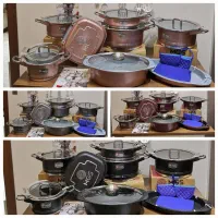 قابلمه چدن BSH مدل طرح ماهی گرانیتی طرح اقساط چکی