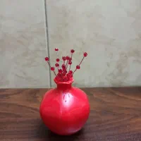 گلدون یلدایی|گل مصنوعی|زنجان, |دیوار