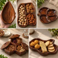 ظروف طرح چوب فانتزی
