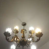 لوستر طلایی رنگ ۴عدد