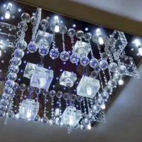 لوستر سقفی کریستالی|لوستر و چراغ آویز|تهران, پونک|دیوار