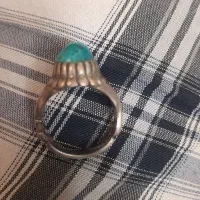 انگشتر نقره.