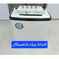 لباسشویی دوقلو ناسیونال ۸ کیلویی|ماشین لباسشویی و خشک‌کن لباس|کرج, شهرک فهمیده|دیوار