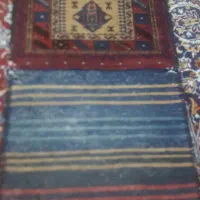 دو عدد پشتی کوچک دست بافت قدیمی