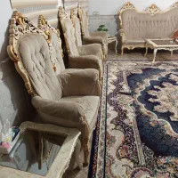 مبل سلطنتی نه نفره|مبلمان خانگی و میز عسلی|نیشابور, امام خمینی|دیوار