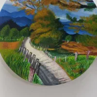 دیوارکوب سفالی