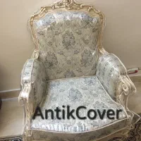 پیراهن مبل و کاور مبل ژلاتینی و پارچه ای آنتیک