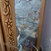 ویترین تمام چوب|بوفه، ویترین، کنسول|قم, علی آباد سعدگان|دیوار