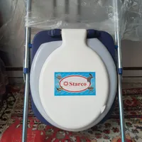 توالت فرنگی کاملا نو