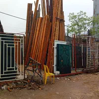 چوب. حلب. تیرآهن. لوله و لمه سربندی و نراد.