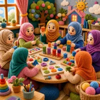 کارگاه ریاضی ابتدایی ویژه مادران و معلمان