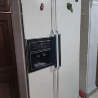 یخچال ساید ویرپول آمریکایی اصل در حال استفاده|یخچال و فریزر|تهران, پاسداران|دیوار