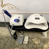 لوازم ناخن کاری سوهان برقی دستگاهUV